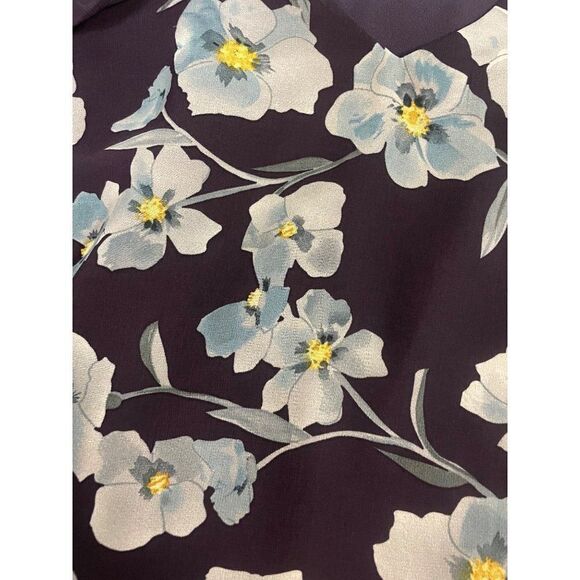 Cabi 4018 Ellery Dress Blue Floral Medium NWT - Picture 6 of 7